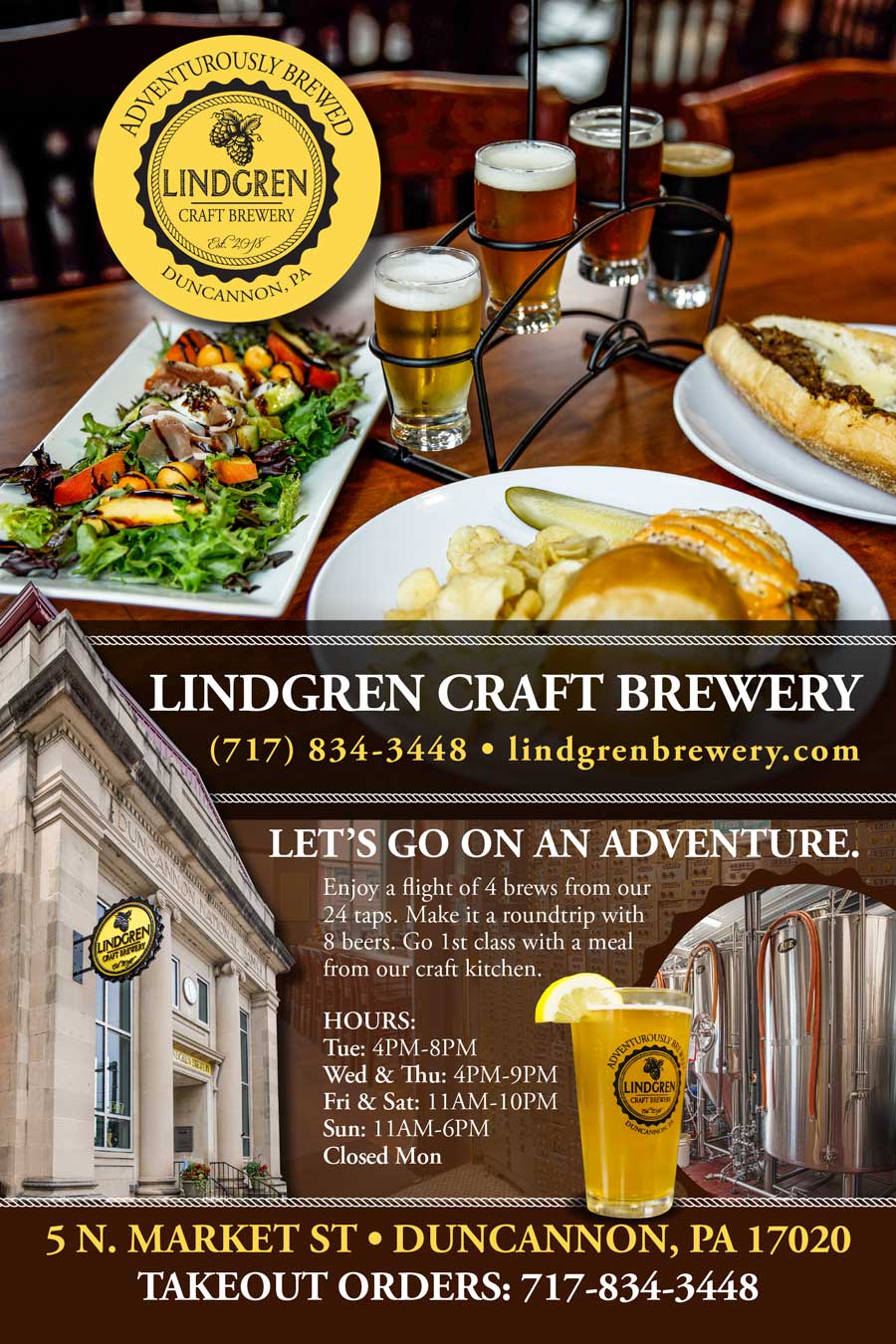 Lindgren-Craft-Brewery <center>Lindgren Craft Brewery | <b><a href="https://lindgrenbrewery.com/" target="_blank" rel="noopener noreferrer">CLICK HERE to view the website</a></b></center>