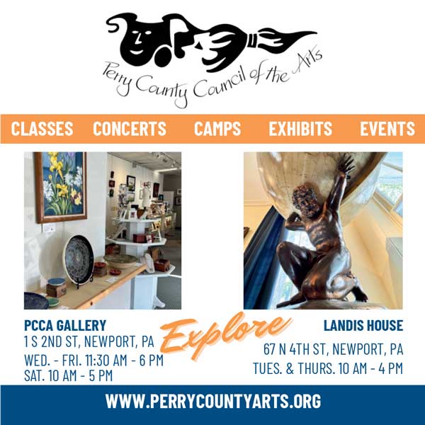 Perry County Council of the Arts <center>Perry County Council of the Arts | <b><a href="https://www.perrycountyarts.org/" target="_blank" rel="noopener noreferrer">CLICK HERE to view the website</a></b></center>