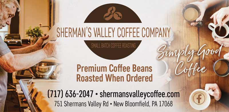 Shermans Valley Coffee Company <center>Shermans Valley Coffee Company | <b><a href="https://shermansvalleycoffee.com/" target="_blank" rel="noopener noreferrer">CLICK HERE to view the website</a></b></center>